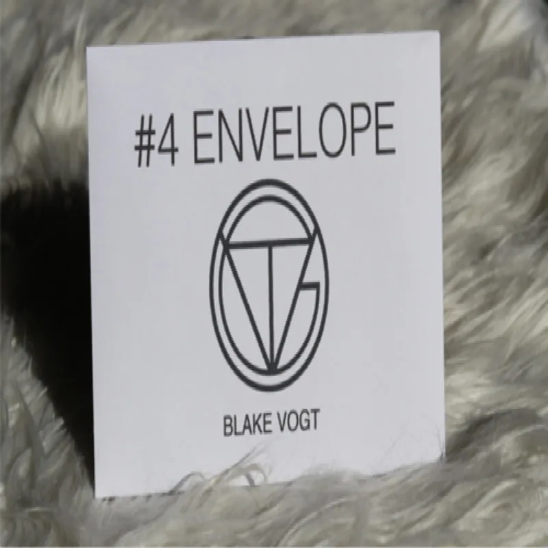 Number 4 Envelope by Blake Vogt (Gimmicks and Online Instructions) Close up Magic Tricks Mentalism Magic Illusions Fun Magician