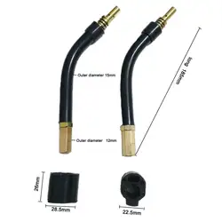 2 pieces swan neck set for Binzel 15AK CO2 MIG welding torch