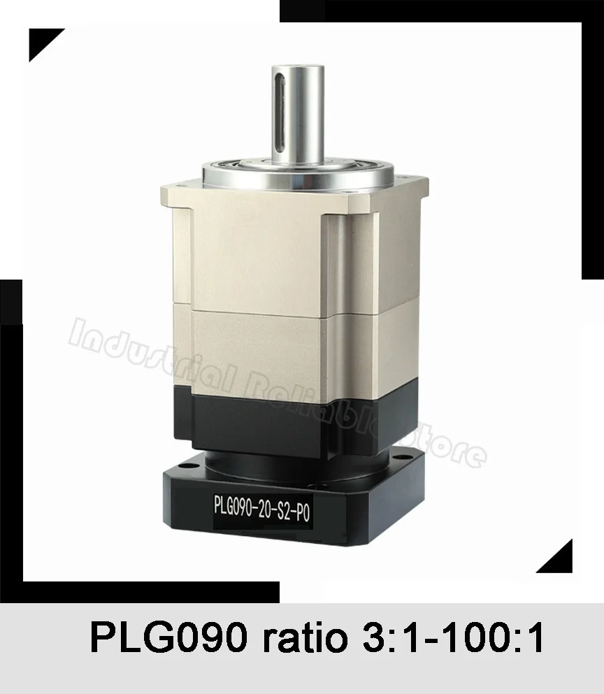 Caja de cambios planetaria Nema34 relación de engranaje helicoidal 3 10 20 40 50 100:1 12,7 14 16 19mm reductor de entrada para Motor paso a paso Servo de 750W 86mm