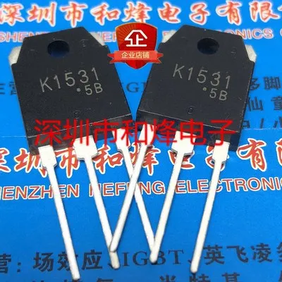 

Original New / 5pcs / K1531 2SK1531 TO-3P 500V 15A