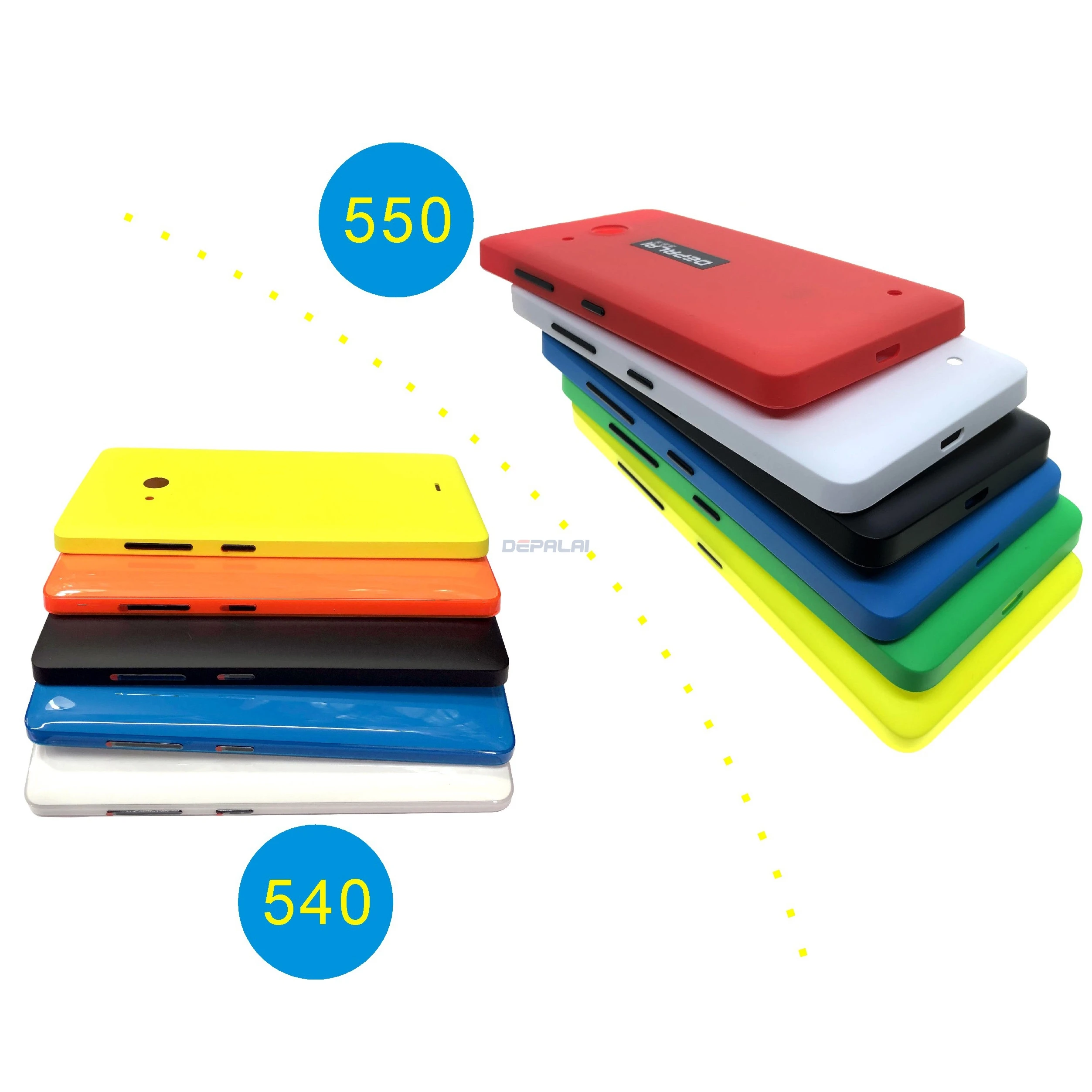 Housing Battery Cover For Nokia Lumia 540 550 Battery Door Case  Replacement Back Cover High quality