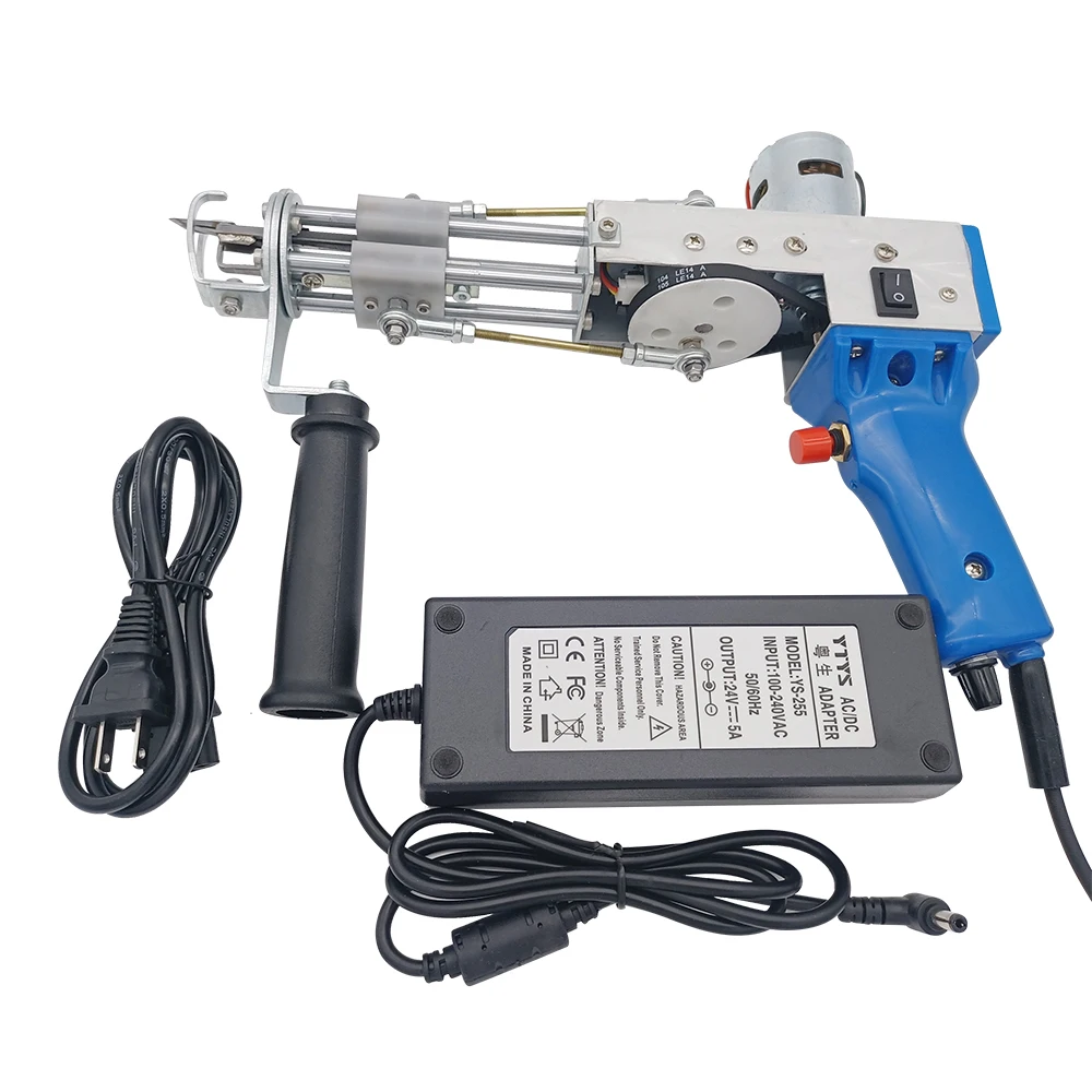 Electric carpet tufting gun hand gun Carpet weaving flocking machines Loop Pile TD-02