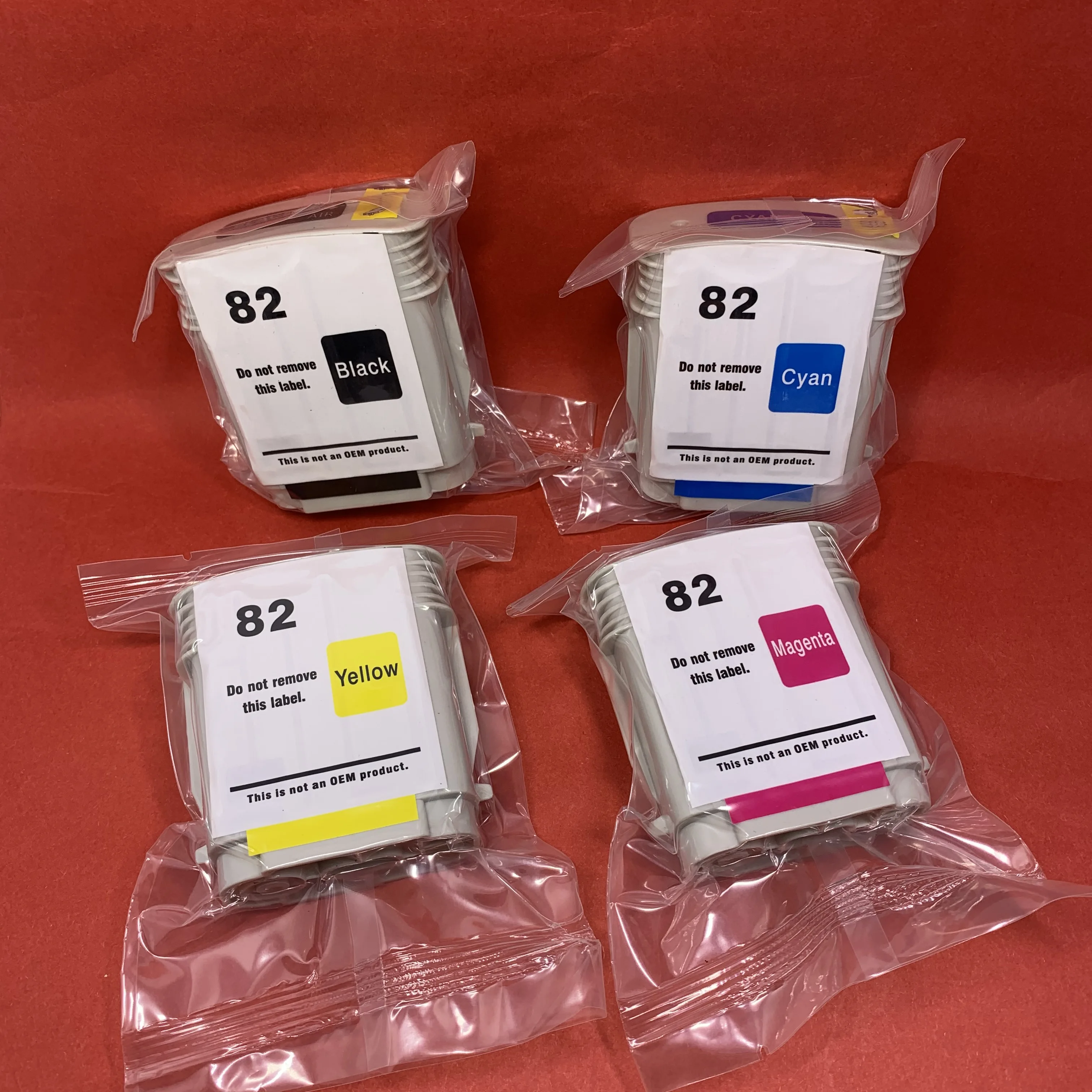 

4 Colors 82XL Compatible ink cartridge for HP 82XL HP82 for HP Designjet 10ps 20ps 120nr 50ps 500 510 800 815 820