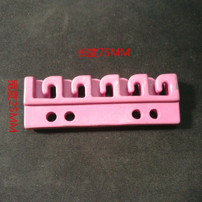 Five-speed Distributor 75*25MM Threading Device Five-slot Porcelain Splitter Thread Guide Alumina Textile Porcelain Row