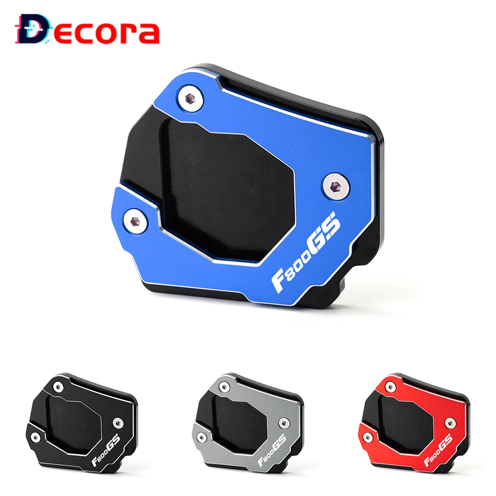 

Motorcycle Kickstand Extension For BMW F800GS F800 GSA F 800 GS ADV Adventure Foot Side Stand Pad Enlarger Plate 2008 2009 2010