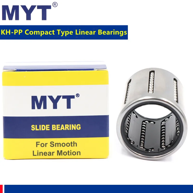 

10pcs MYT high precision Linear bearing KH0622PP KH0824PP KH1026PP KH1228PP KH1428PP KH1630PP KH2030PP KH2540PP KH3050PP