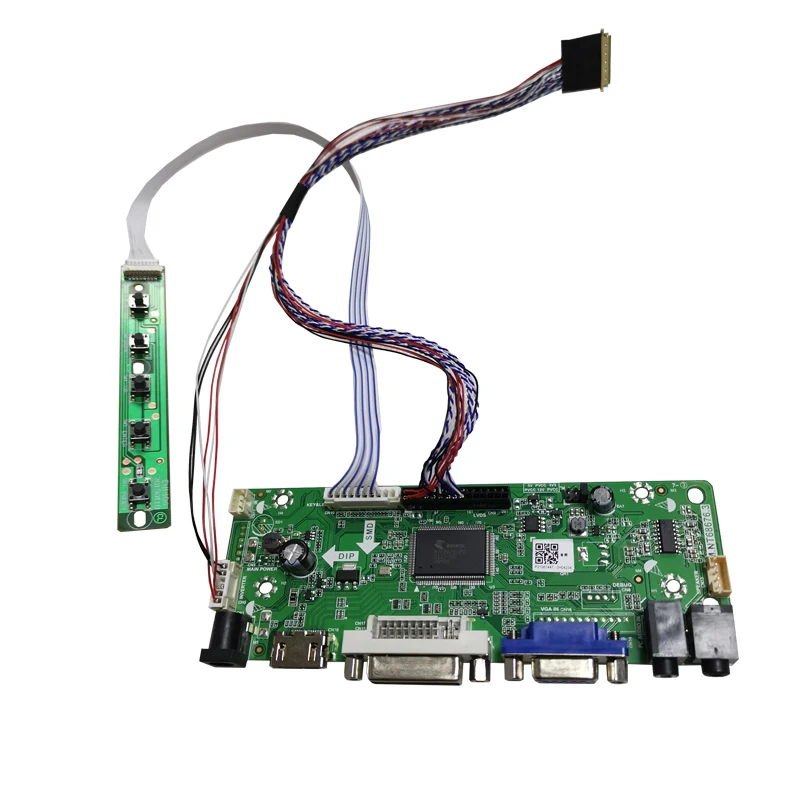 10.1inchesAdvertising monitoring game display driver module kit HDMI DVI VGA IPS1366X768 10.1