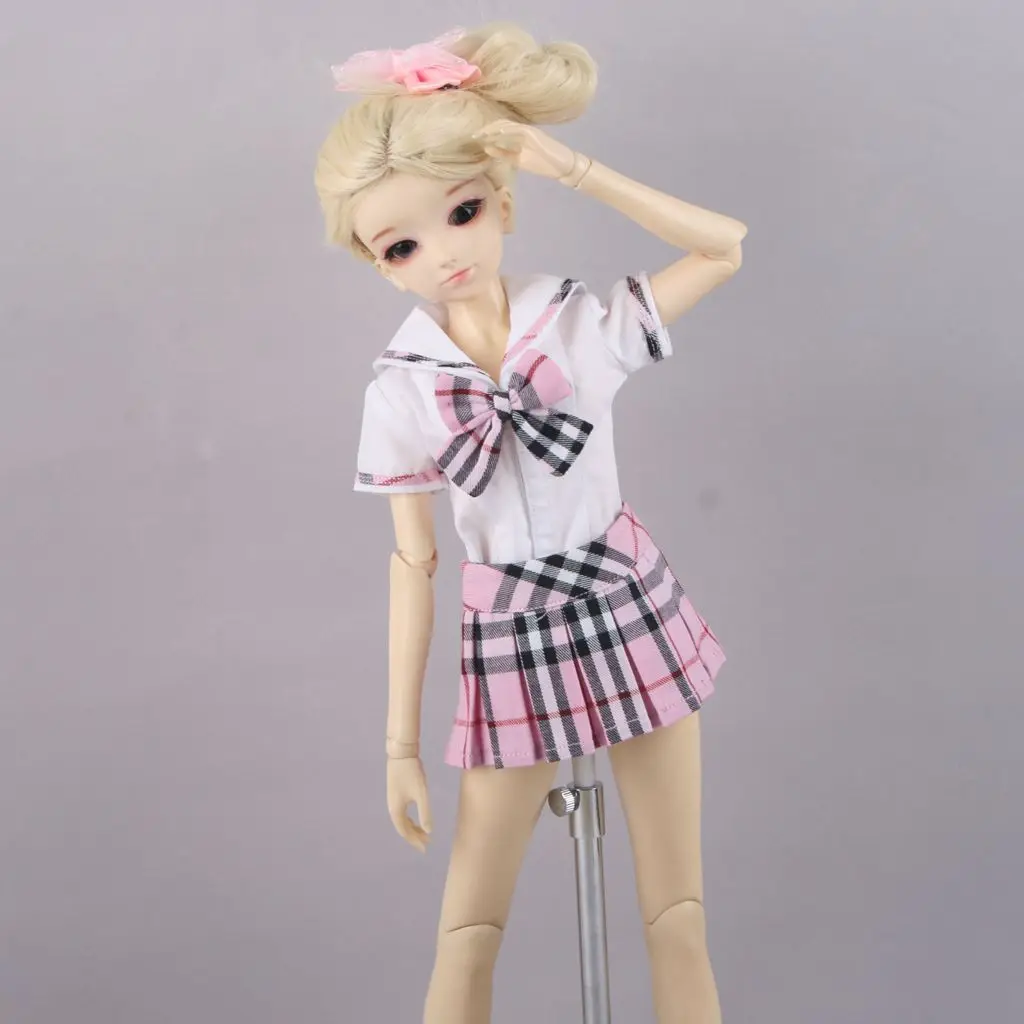 

Кукла [wamami] BJD Dollfie 300 # розовая юбка одежда униорм 1/4 MSD