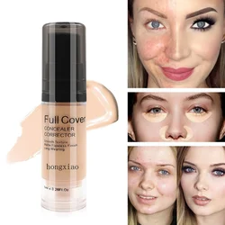 6 Colors Natural Make Up Base Cosmetic Full Cover Concealer Makeup 6ml Eye Dark Circles Cream Face Corrector Waterproof d1