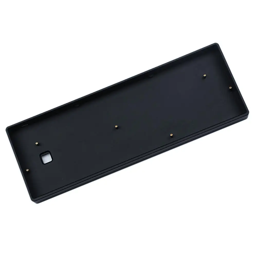 Imagem -03 - Perfil Alto Anodizou a Placa de Alumínio do Case do Cnc para o Mini Teclado Mecânico Gh60 Gh60 o