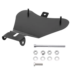 Motorcycle Black Solo Seat Baseplate Bracket Mounting Holder Kit Base Plate Brackets Support Holder For Harley Honda Yamaha