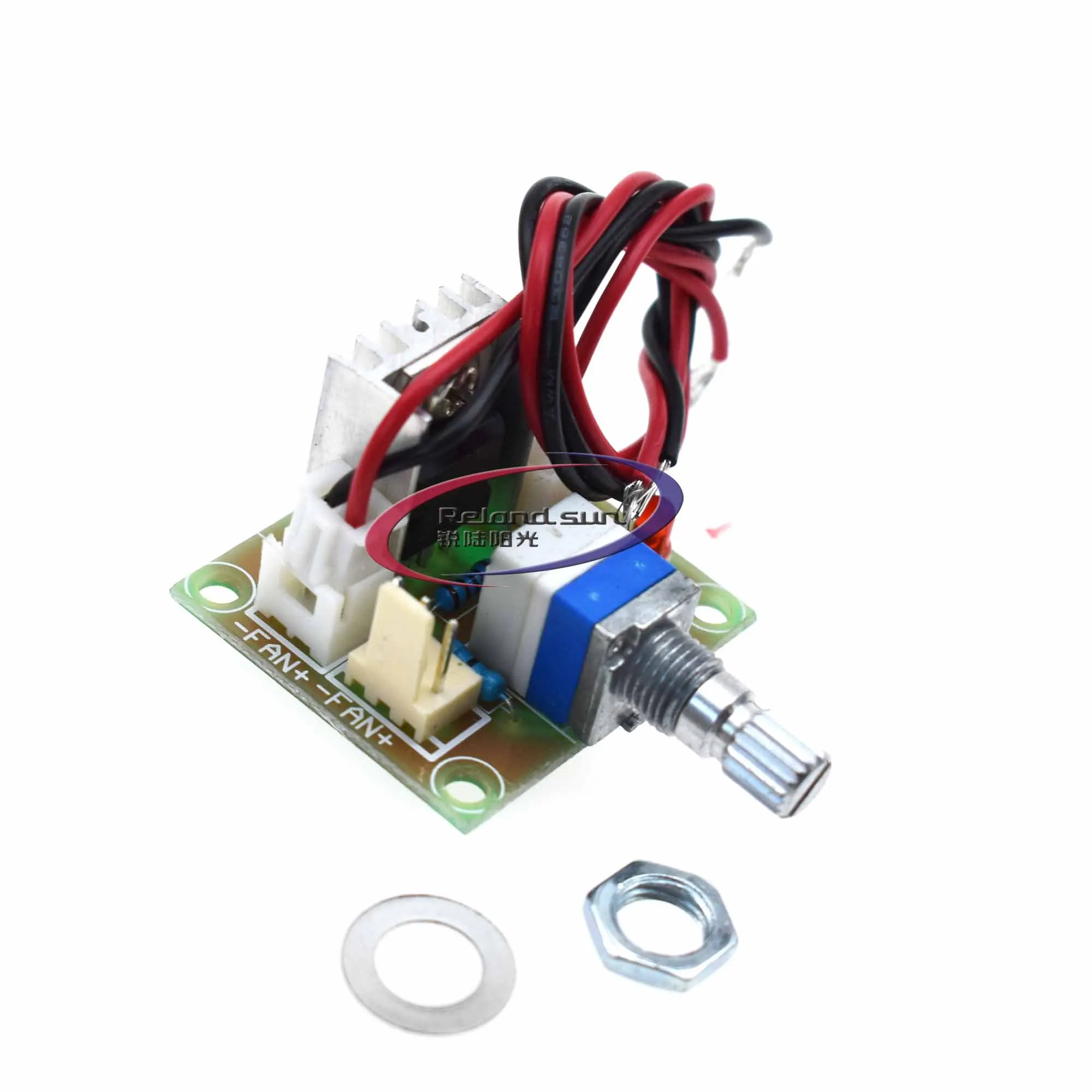 XH-M137 linear regulator LM317 adjustable pressure board minimum 1.25V full speed adjustable fan speed regulating belt switch