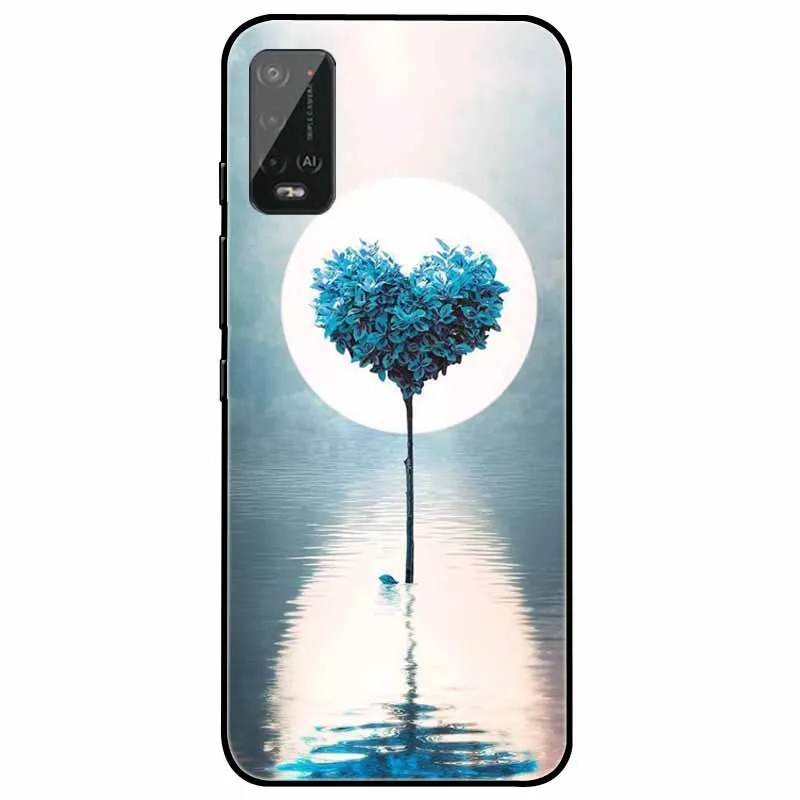 For Wiko Power U10 Case U20 U30 Silicone Cartoon Wolf Bumper for Wiko Power U30 Soft TPU Covers PowerU20 U 30 Luxury Shockproof