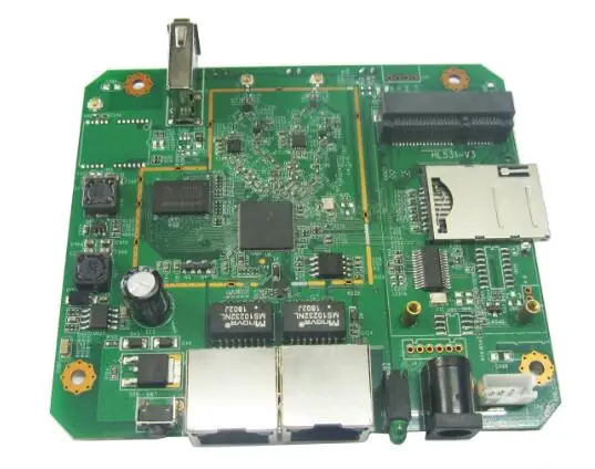وحدة اللوحة الرئيسية لجهاز التوجيه ، وحدة WIFI ، بطاقة SIM ، POE ، لوحة تطوير USB