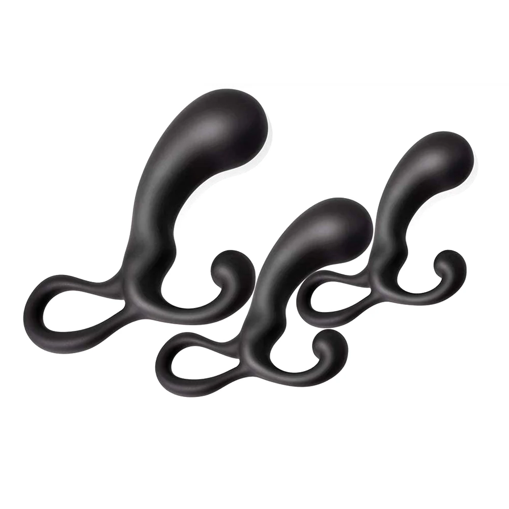 S/M/L Silicone Anal Plugs Training Set Unisex Sex Stopper Anal Sex Toys For Woman Male Prostate Massager Butt Plug Gay Sex Toys