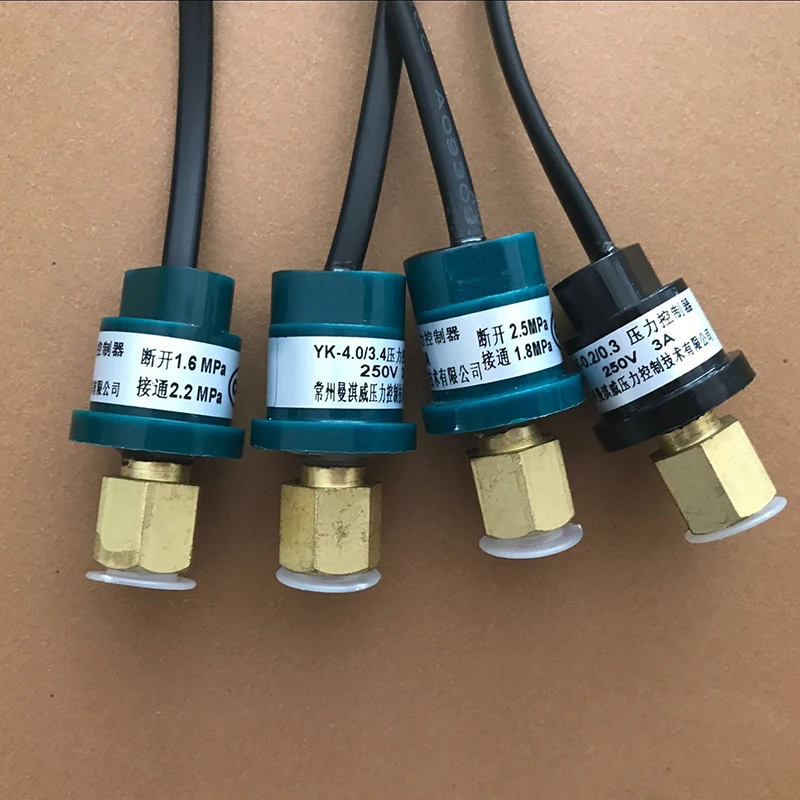 Air Conditioner Pressure Switch Heat Pump Chiller Compressor High and Low Pressure Protection Switch Controller YK Type
