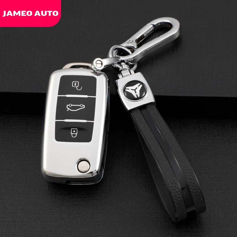 

Jameo Auto Tpu Car Key Case Cover for VW Volkswagen Polo Tiguan Passat B5 B6 B7 Golf 4 5 6 MK6 Jetta Lavida for Skoda Octavia