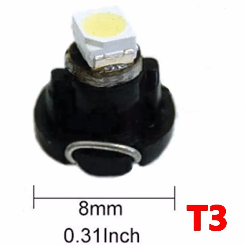 Automobile instrument lamp T3 T4.2 t4.7 1smd 1210 led instrument lamp bulb air conditioning lamp clock lamp