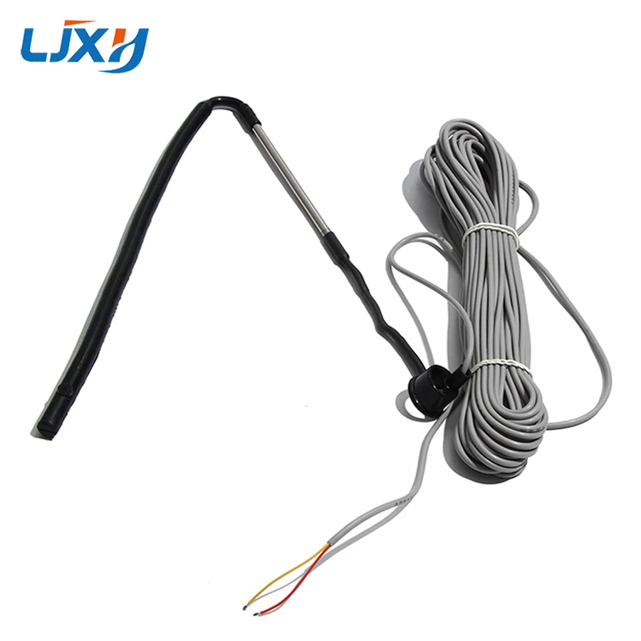 LJXH 2 Wires Universal Solar Water Heater Accessories Black Rubber Water Temperature Water Level Probe Solar Sensor