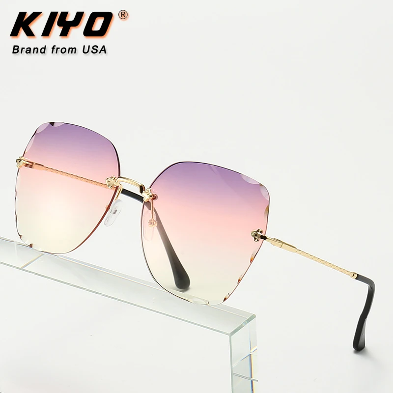 KIYO Brand 2020 New Women Men Square Polarized Sunglasses Metal Classic Sun Glasses High Quality UV400 Driving Eyewear 8997