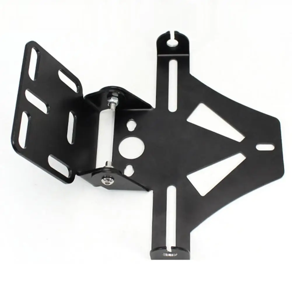 Motorcycle Adjustable Angle License Number Plate Frame Holder Bracket For Yzf R1 R6 R3 R15 R25 FZ1 FZ6 FZ8 MT03 MT07 MT09 XJ6