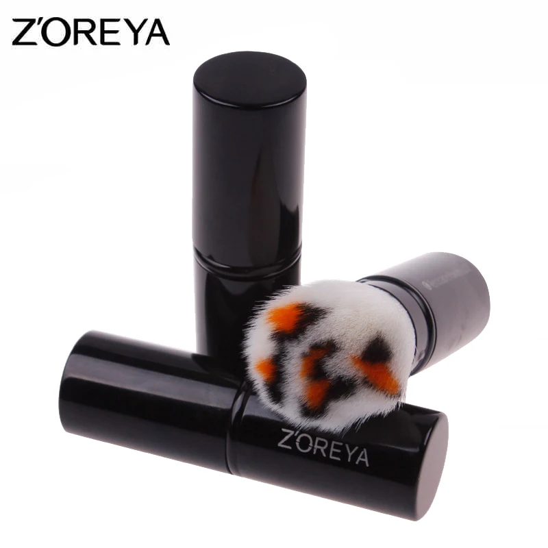 

Zoreya Brand New Arrive Fashion Retractable Foundation Face Makeup Brush Women Cosmetic Powder Makeup Brush 2 Color Available