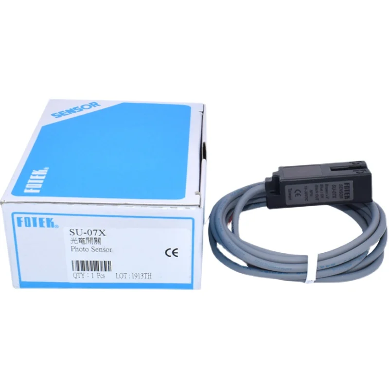 Taiwan original FOTEK SU-07X photoelectric switch U slot label machine sensor NPN normally open induction 7MM