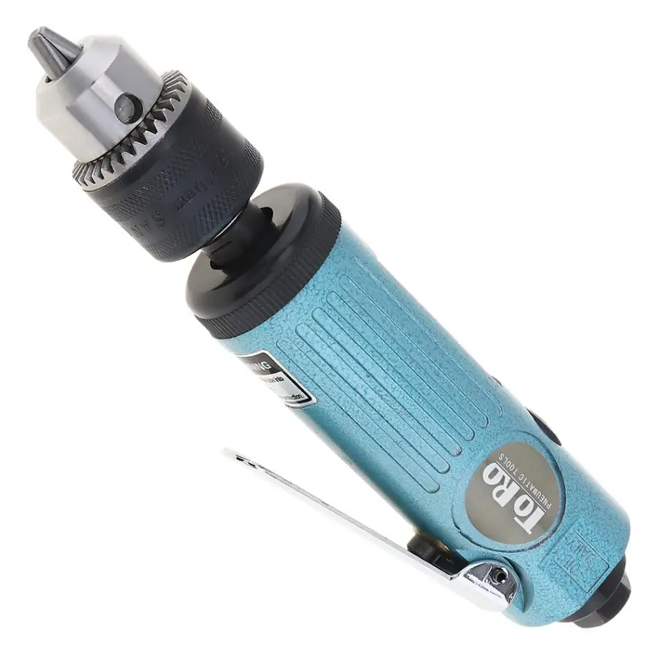 Pneumatic Drill22000RPM High Speed Straight Pneumatic Drill Machine with 1.5-10mm Chuck for Drilling / Grinding