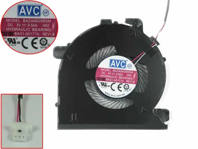 

AVC BAZA0605R5M 002 DC 5V 0.50A 3-wire Server Cooling Fan