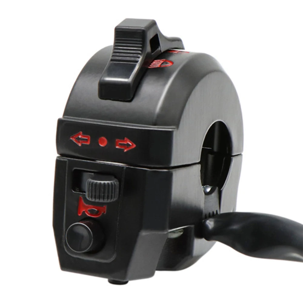 Motorcycle22mm  Switches Motorbike Horn Button Turn Signal Electric Fog Lamp Light Start Handlebar Controller Switch