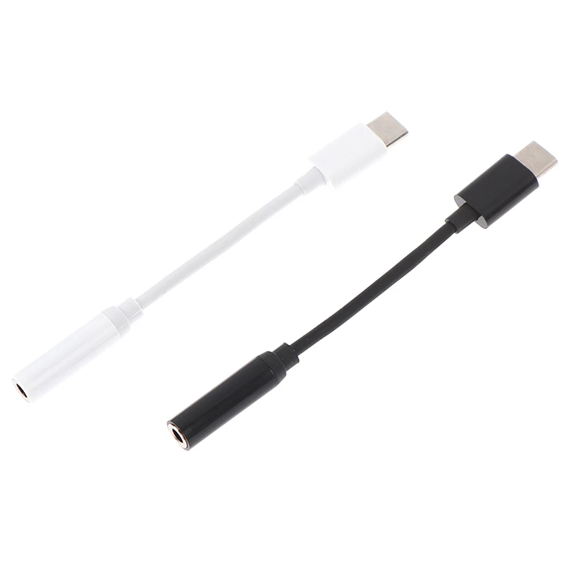 Hot Type C to 3.5mm Audio Jack Headphones Cable Sync Charging Cable USB Type-C to Jack Aux Earphone Adapter For mobile phone hot