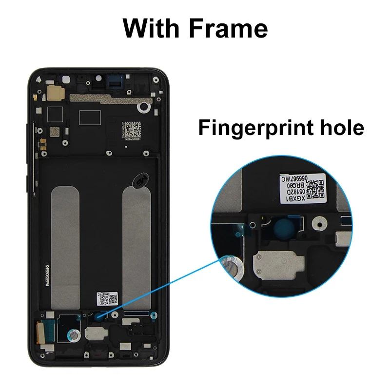 6.39'' Super AMOLED For Xiaomi Mi CC9 LCD MI 9 Lite lcd Display 10 Touch Screen Digitizer Replacement For MI9 Lite MI CC9 LCD