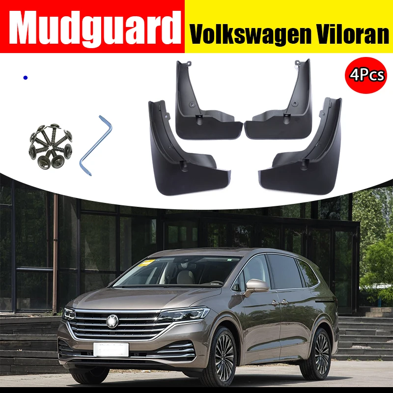 FOR Volkswagen VW Viloran Mudguards Fender Mud Flpa Guard Splash Car Accessories Auto Styline Mudflaps Front Rear 4pcs