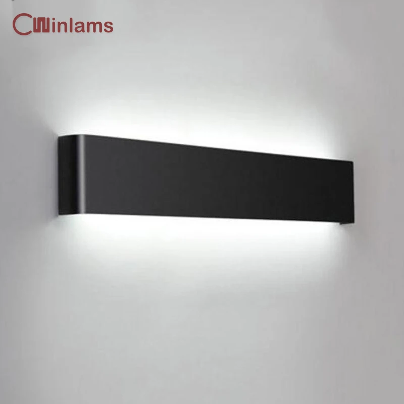 Applique Murale LED en Aluminium au Design Moderne, Luminaire Décoratif d\'Nik, Idéal pour une Chambre à Coucher, un Couloir, un Salon, 4/8/14/20W