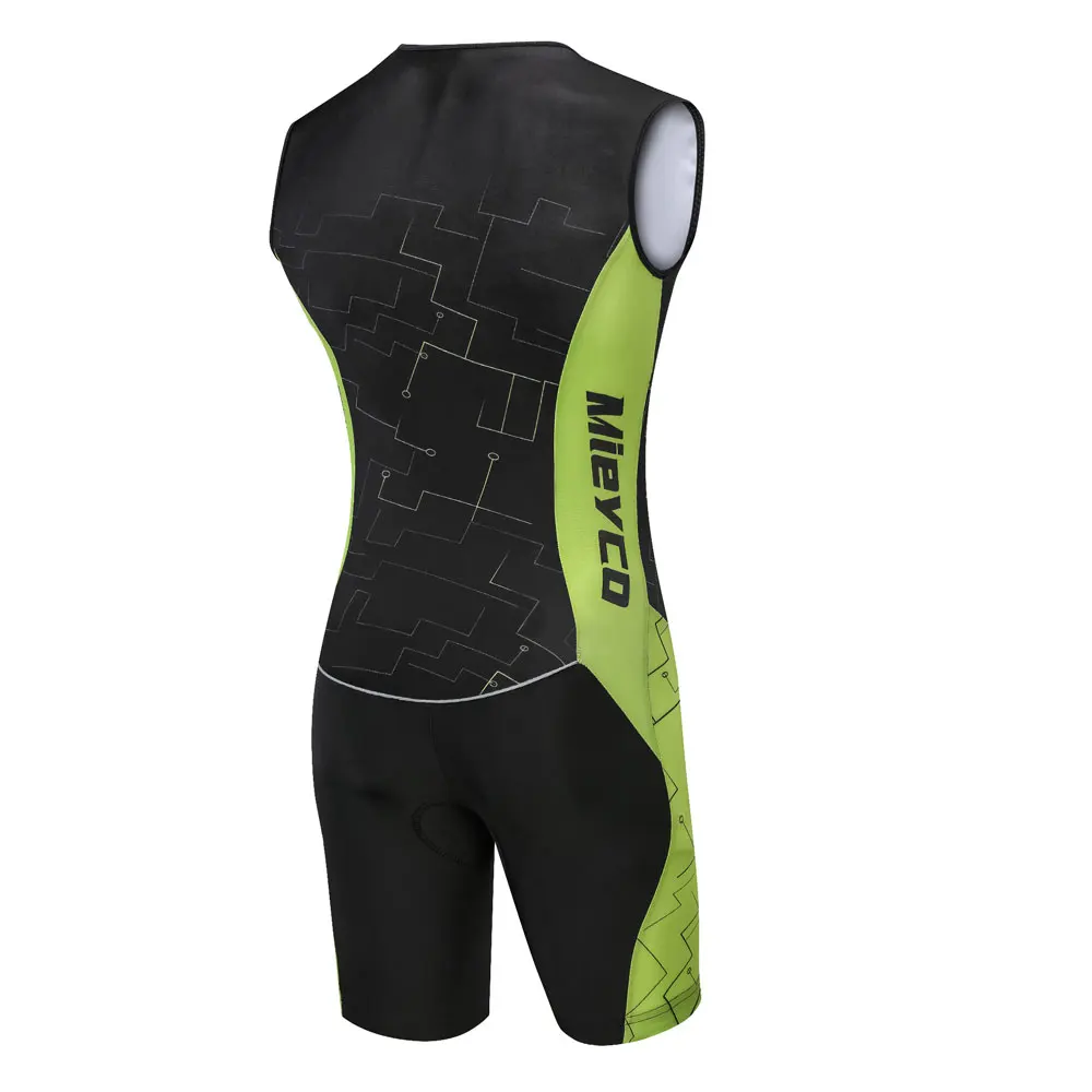 Triathlon suit women Sleeveless Cycling Clothing Man Skin suit Bike Jersey Set triathlon Suit For Swimming Running Riding