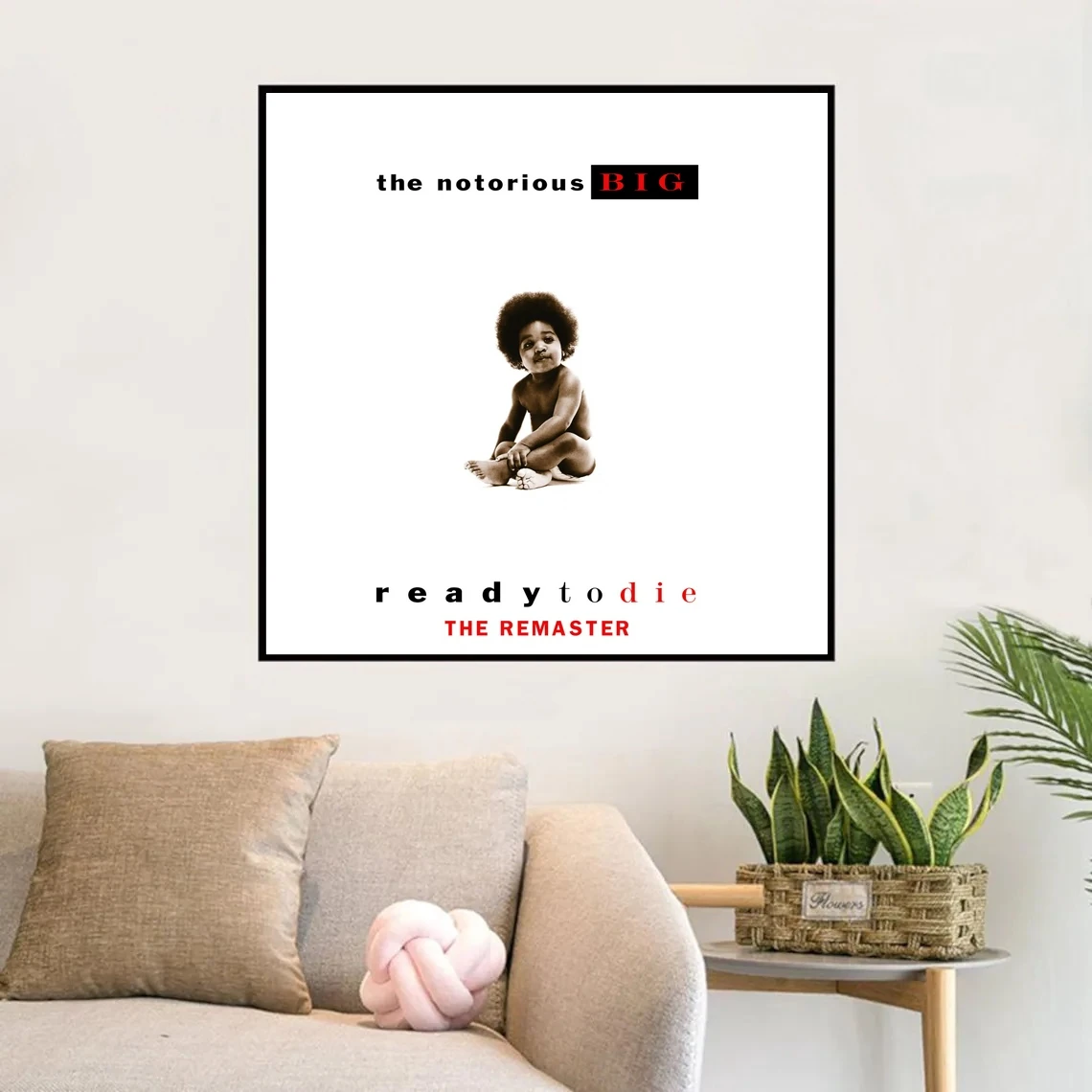 Notorious Big Ready To Die Music Album Poster Prints Art Canvas Painting Wall Living Room Home Decor (No Frame)