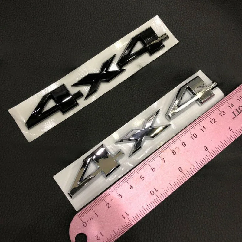 3D Metal 4x4 Car Tuning SUV Emblem Badge Sticker Logo Decal for Jeep Grand Cherokee Patriot Universal Decoration Accessories