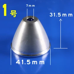 1pcs  Aluminum LED Flashlight Reflector Condenser Cup reflect cap Dia 42mm