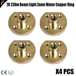 4pieces/lot 7R 230w 5R 200w Beam Moving Light Zoom Motor Copper Ring Focus Zoom In&Out Motors Fit for 39BYG-22-40 25Ω Step Motor