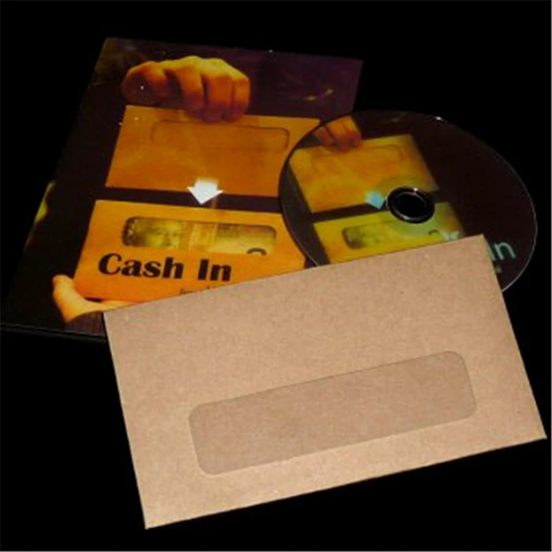 Cash In By Will Tsai (Gimmick+DVD) - Magic Tricks Close Up Magic Illusion Street Magic Fun Magia Toys Joke Gimmicks