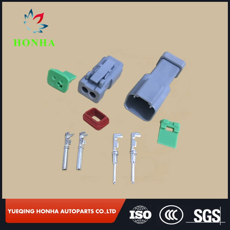 

Auto DT 2 Pin Deutsch DT04-2P-E005 DT06-2S-EP06 Waterproof Female Male Automotive Connector Auto Plug For