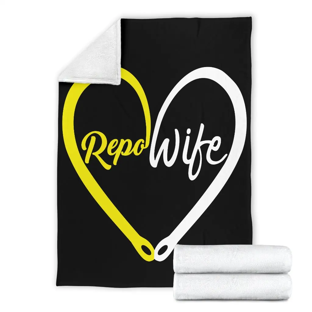 

Repo Wife Premiun Blanket 3D printed Sherpa Blanket on Bed Home Textiles Dreamlike HOME ACCESSORIES