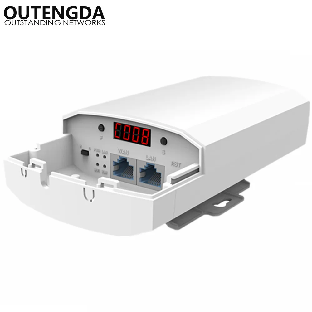 Outdoor CPE Router Point-to-Point 2KM Elevator Wireless CPE Bridge Router Wifi Repeater Support WDS Wireless AP For IP Camera