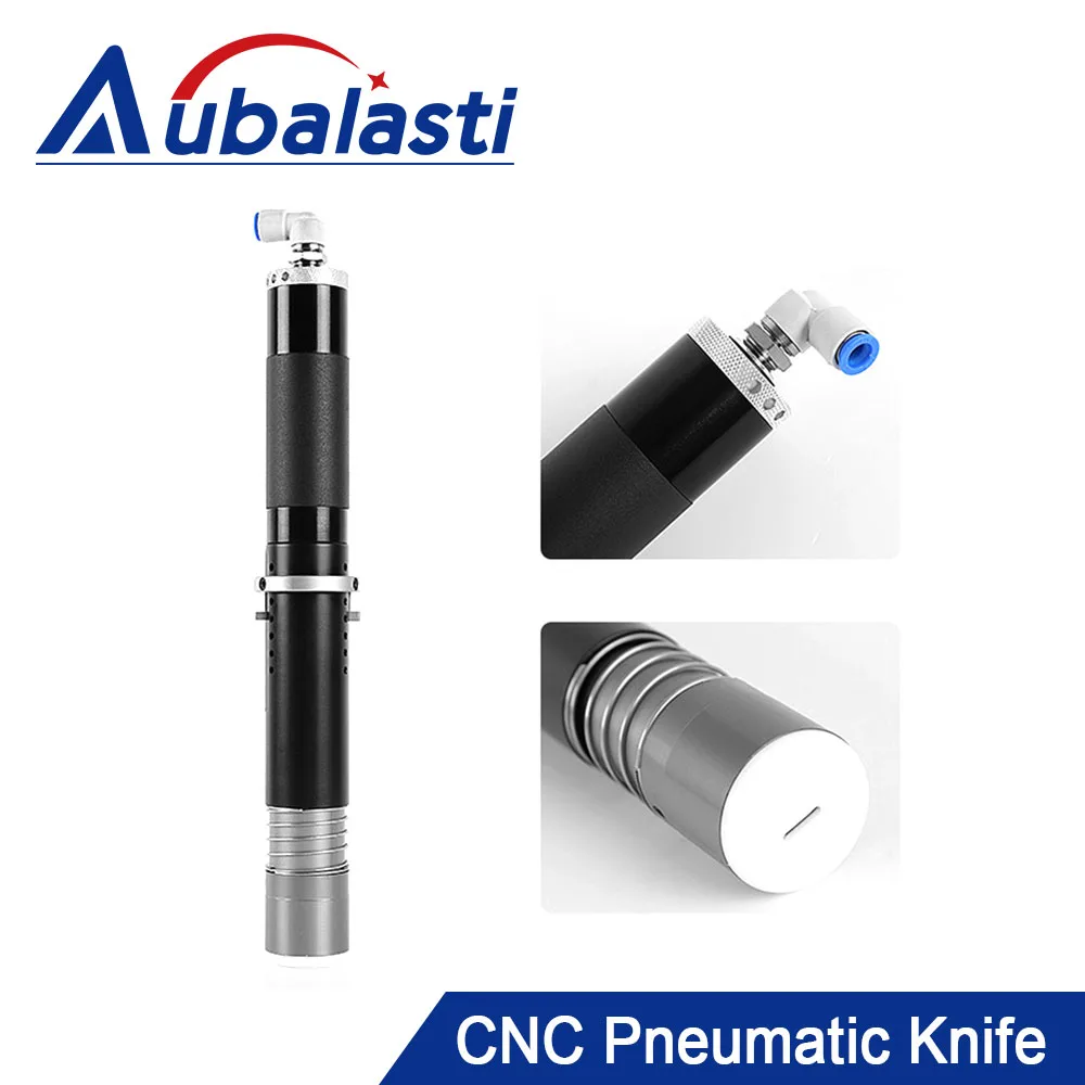 

Aubalasti CNC Pneumatic Knife Oscillating Vibrating Knife Tool Vibrating Knife for Cutting Soft Glass