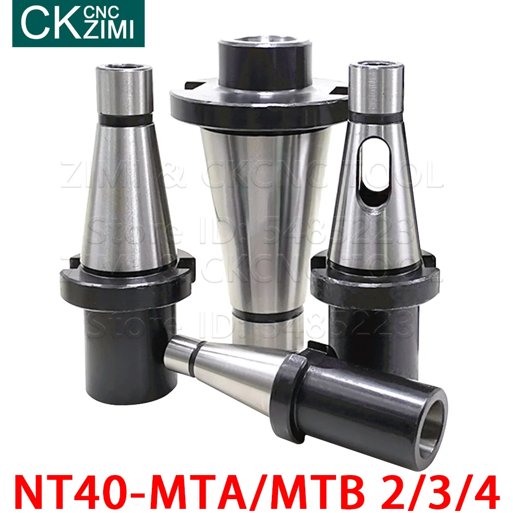 NT40 MTA2 MTA3 MTA4 NT40 MTB4 NT 7:24 MTA MTB Milling tool holder Morse taper Flat Tail Drill Stem Cutter Handle CNC Arbor tools