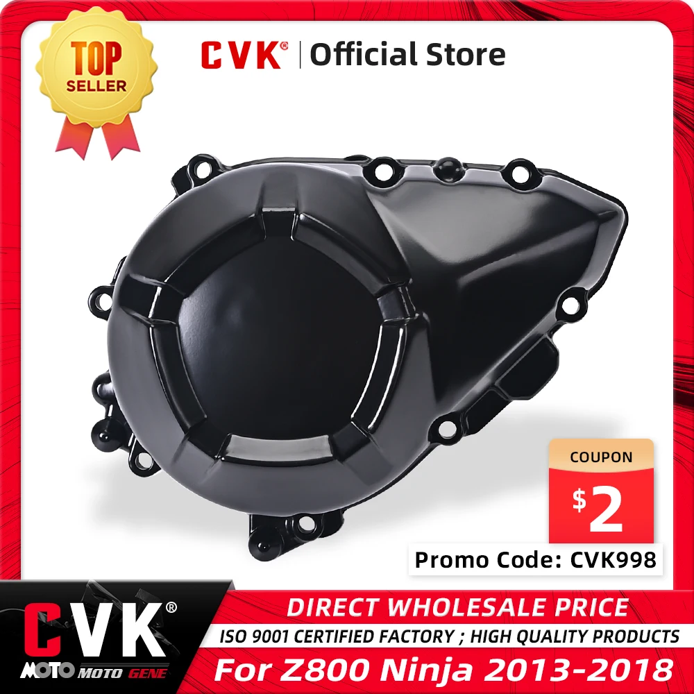 

CVK Engine Cover Motor Stator Cover CrankCase Coil Side Shell Gasket For KAWASAKI Z800 NINJA 800 2013 2014 2015 2016 2017 2018