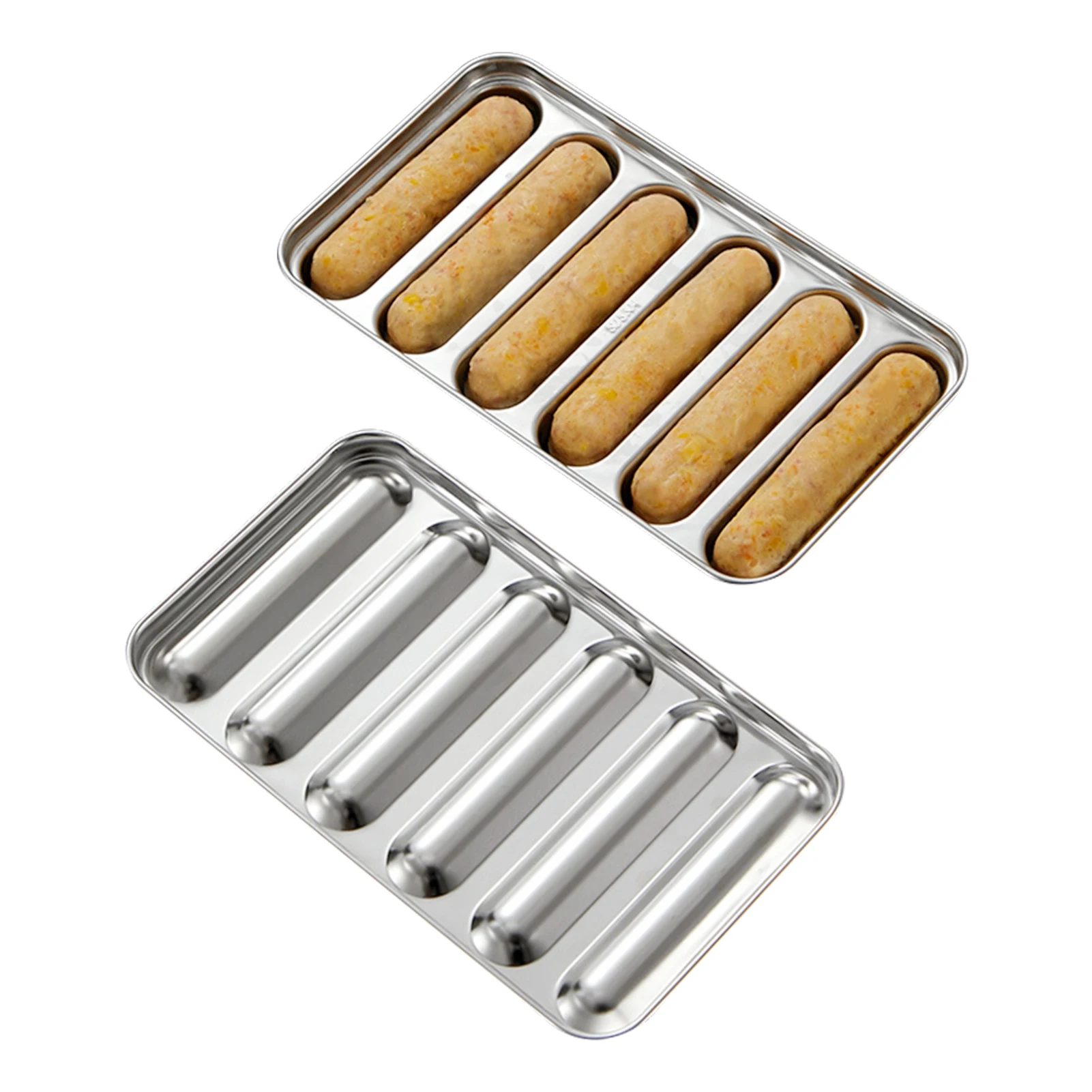 304 stainless steel hot dog mold stainless steel DIY sausage mold baby food mold baking mold kitchen tool accessories