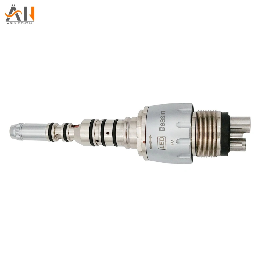 Dental coupler For kavo 9000 Fiber Optic Handpiece Adaptor Coupling LED Coupler M6 Holes Fit In High Speed Material Dental Tools