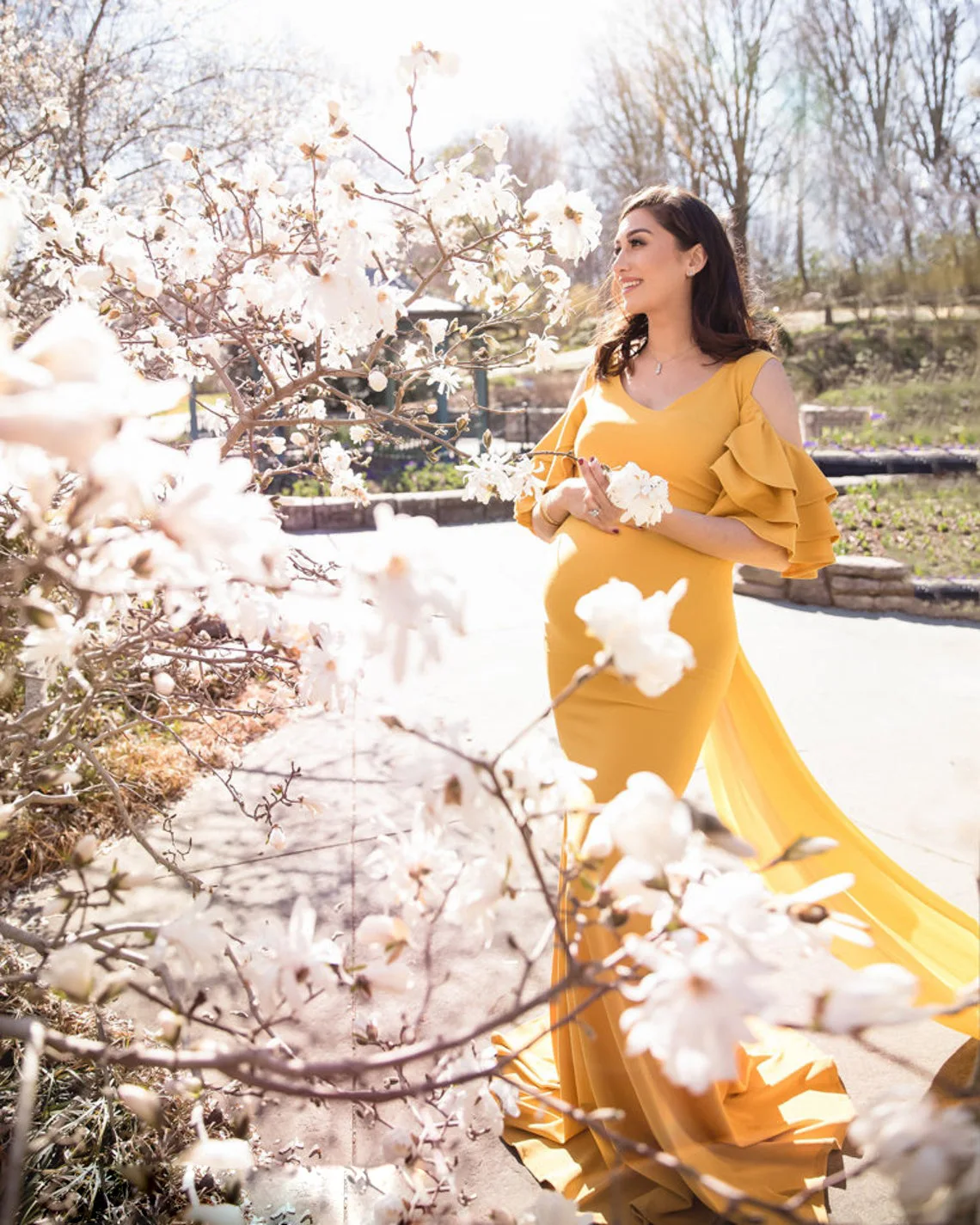 Moda vestidos de maternidade para sessão de fotos mulher grávida fotografia vestido maternidade sessão de fotos vermelho azul vestidos com decote em v