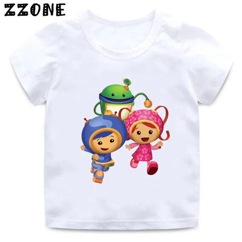 

Team Umizoomi Bot Milli Geo Cartoon Kids T-Shirt Funny Baby Girls Clothes Boys T shirt Summer Short Sleeve Children Tops,HKP5442